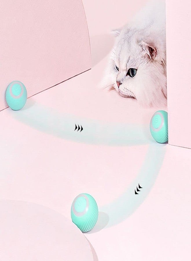 Petgravity Rechargeable LED Cat Toy Ball - 360° Rotating Interactive Play - Smart Charging & LED Lights for Endless Feline Fun - Ideal for Indoor Cats and Kittens! - Image 4